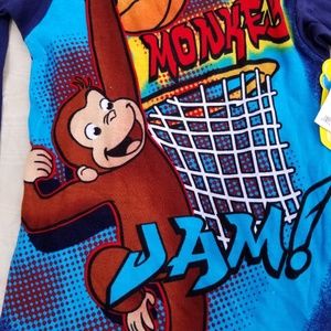 Curious George 2 PC pajama set
